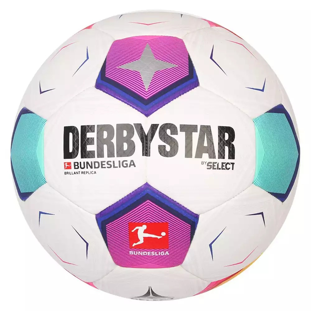 Футбольный мяч 5 Derbystar Bundesliga 23-24 Brilliant Replica - фото 1 - id-p223625516
