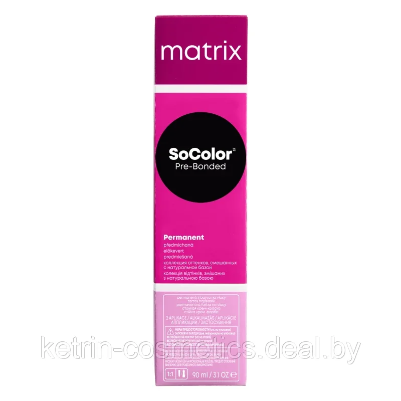 Крем-краска для волос Matrix Socolor.beauty Clear (прозрачный) покрытие блеском 90 мл - фото 1 - id-p62732835