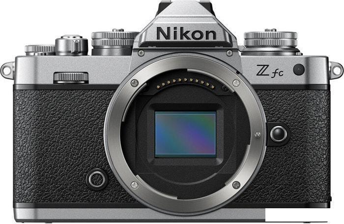 Беззеркальный фотоаппарат Nikon Z fc Body (черный/серебристый)