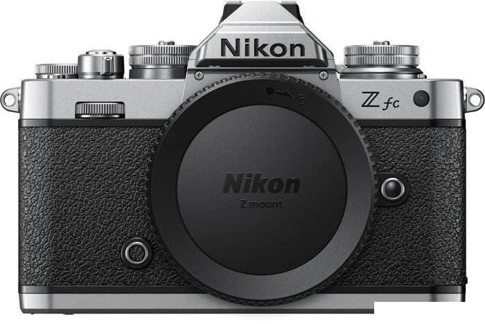 Беззеркальный фотоаппарат Nikon Z fc Body (черный/серебристый) - фото 2 - id-p221934963