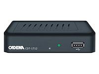 Цифровой эфирный тв ресивер приемник Cadena CDT-1712 приставка для цифрового тв