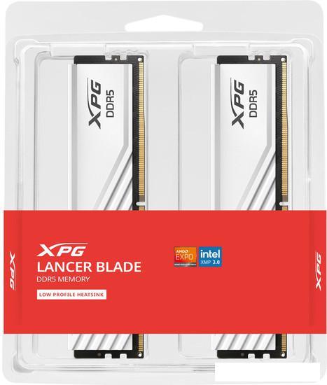 Оперативная память ADATA XPG Lancer Blade 2x16ГБ DDR5 5600 МГц AX5U5600C4616G-DTLABWH - фото 5 - id-p223517986