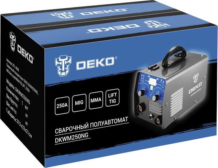 Сварочный инвертор Deko DKWM250NG 051-4696 - фото 4 - id-p223518048