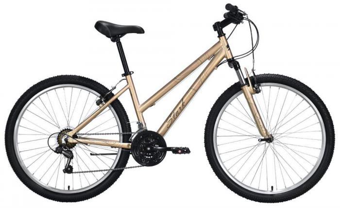 Велосипед женский легкий с алюминиевой рамой STARK Luna 26.1 V песочный/серый 16" HQ-0005194 - фото 1 - id-p223416066