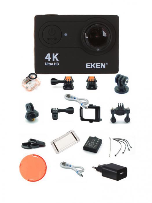 Экшн-камера EKEN H9 Ultra HD Black - фото 1 - id-p223580735