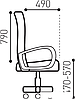 Кресло Brabix Nitro GM-001 (черный), фото 4