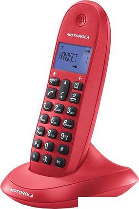 Радиотелефон Motorola C1001LB+ (красный), фото 2