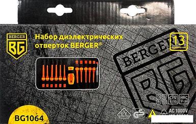 Набор отверток Berger BG1064 (13 предметов)