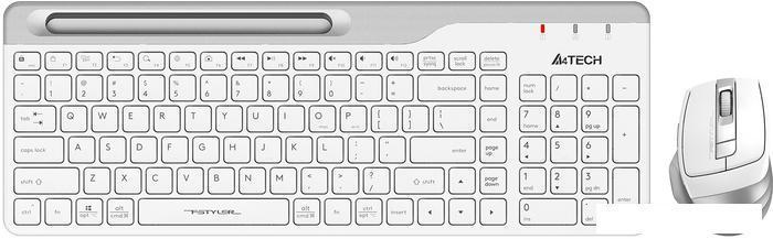 Клавиатура + мышь A4Tech Fstyler FB2535C (белый), фото 2