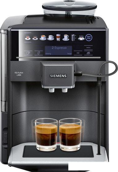 Эспрессо кофемашина Siemens EQ.6 plus s400 TE654319RW - фото 1 - id-p223490321