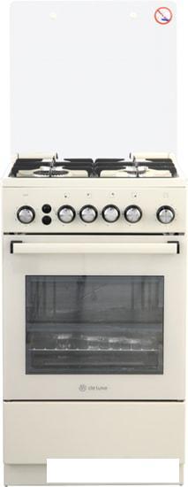 Кухонная плита De luxe 5040.40Г (КР) Ч/Р-013 - фото 1 - id-p223517612