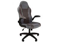 Компьютерное кресло для дома Chairman Game 55 Т71/Т55 Light Blue-Grey 00-07115876