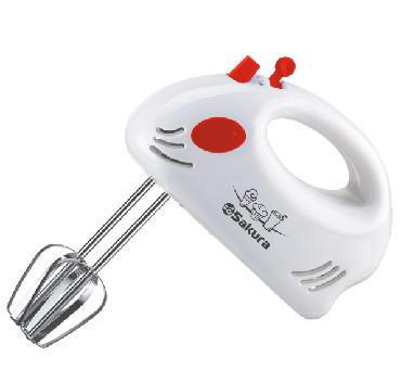 Миксер ручной электрический погружной кухонный SAKURA SA-6307R - фото 1 - id-p223609948