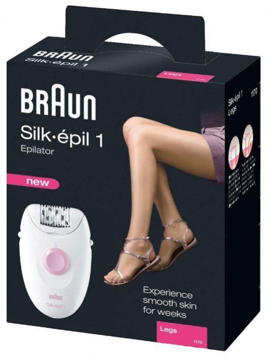 Женский электрический депилятор эпилятор BRAUN 1170 SE электроэпилятор для ног бикини удаления волос - фото 4 - id-p223610084
