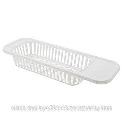 Сушилка для посуды пластмассовая 52х18х8см, навесная (Россия)