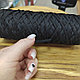 Шнур полиэфирный 4 мм без сердечника 100м цвет черный, фото 3