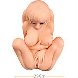 Мастурбатор с вибрацией женское тело 3D Kokos Hera 3, телесный, 38 см, фото 3