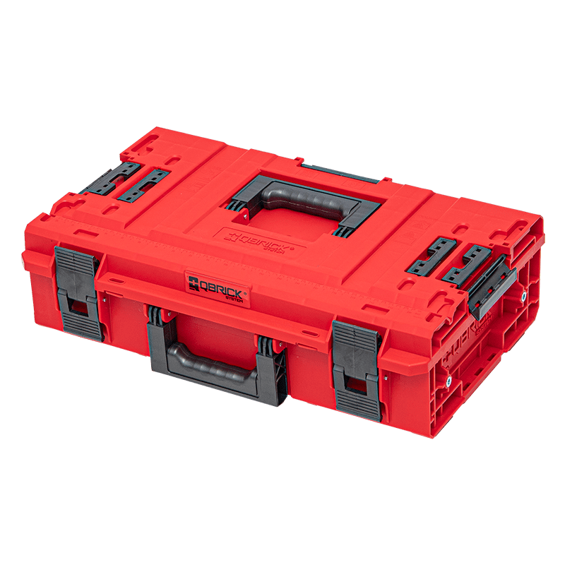Ящик для инструментов Qbrick System ONE 200 Vario 2.0 RED Ultra HD Custom, красный - фото 1 - id-p194261801