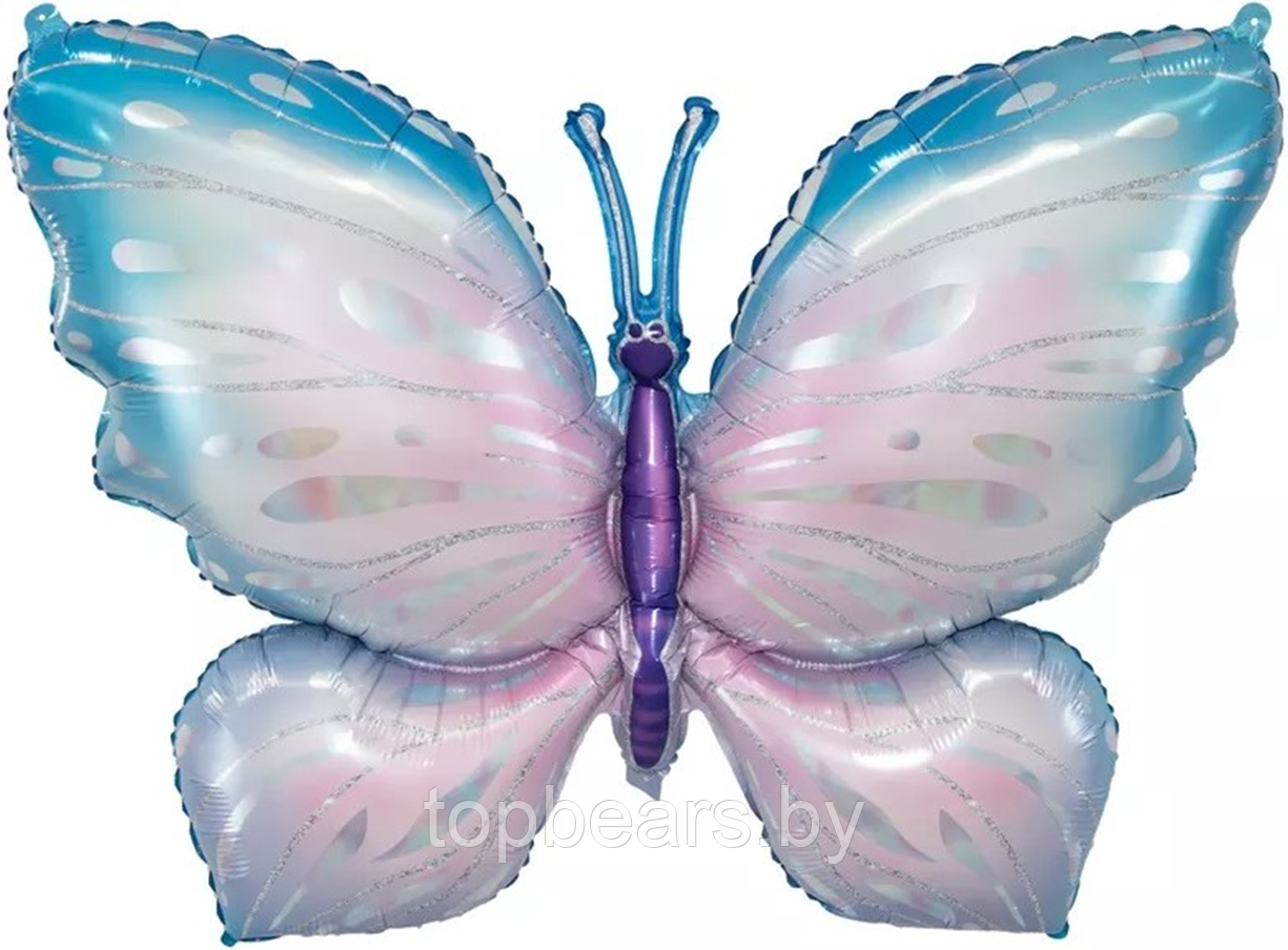 Шар (40''/102 см) Фигура, Воздушная бабочка, 1 шт. - фото 1 - id-p223641154
