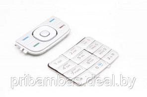 Клавиатура (кнопки) для Nokia 5200 белый совместимый