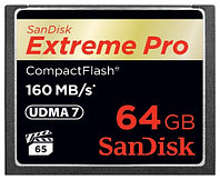 Карта памяти SanDisk Extreme Pro CompactFlash 64GB (SDCFXPS-064G-X46)