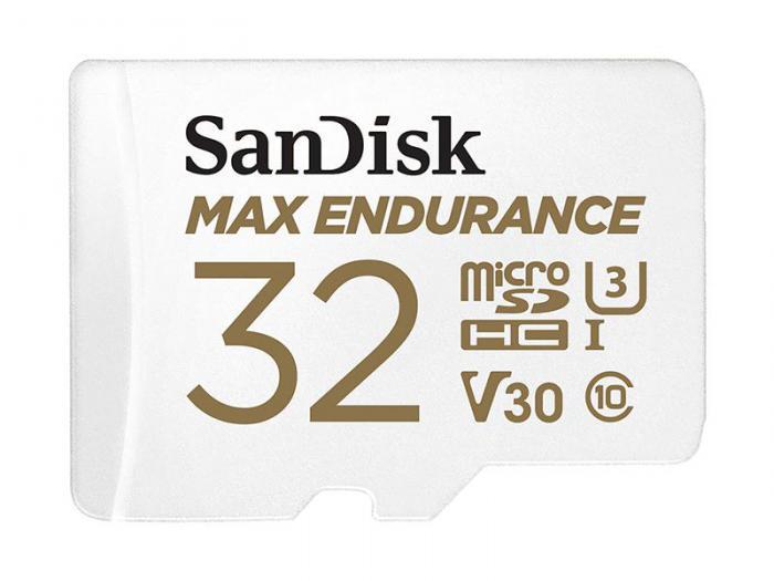 32Gb - SanDisk microSD Max Endurance Class 10 UHS-I SDSQQVR-032G-GN6IA - фото 1 - id-p222820546