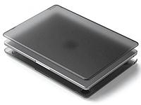 Чехол Satechi для APPLE Macbook Air M2 Eco Hardshell Dark Transparent ST-MBAM2DR