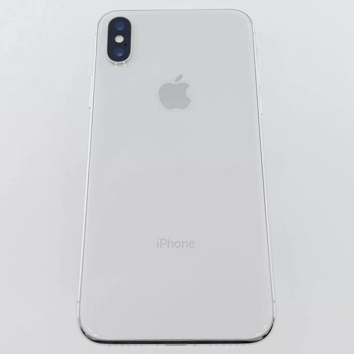 IPhone X 64GB Silver, model A1901 (Восстановленный) - фото 4 - id-p223547224