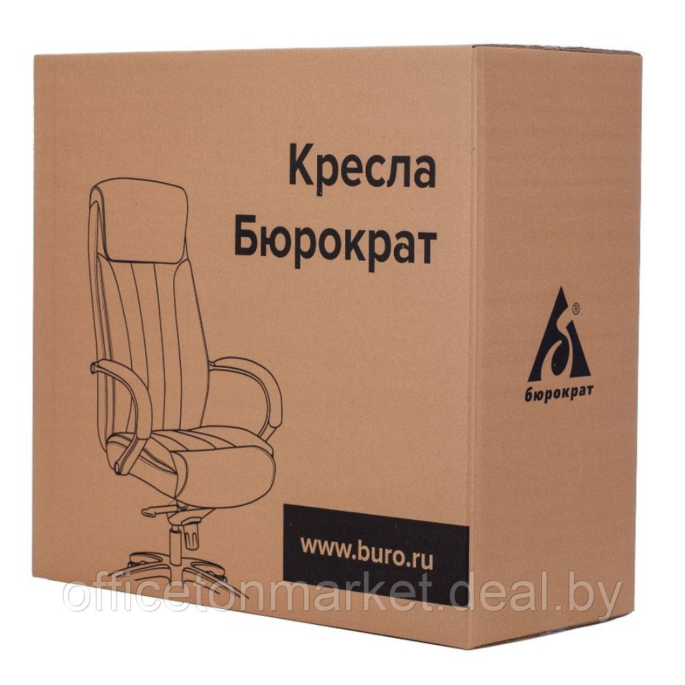 Кресло для руководителя "Бюрократ T-898", ткань, пластик, серый - фото 8 - id-p137125548