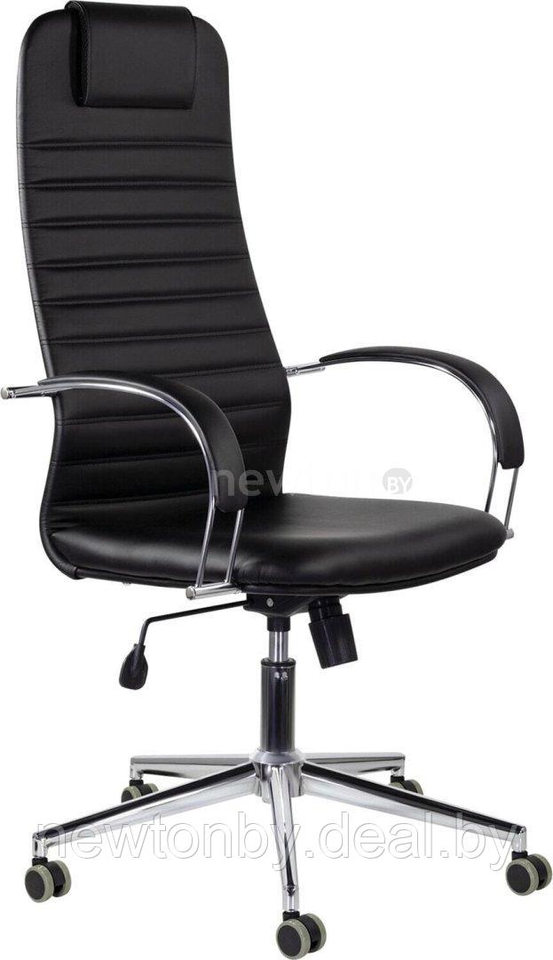 Кресло Brabix Pilot EX-610 CH (кожзам, черный) - фото 1 - id-p223642190