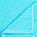 Полотенце махровое "Греция" 35х70см, гладкокрашенное, 350г/м2, светло-бирюзовый (Россия), фото 2