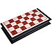 Шахматы: доска магнитная, пластиковая 23,5х23,5х2,2см, фигуры пластиковые с магнитом, в коробке (Китай), фото 4