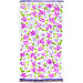 "Япония-2030" Полотенце махровое 100х150см, плотность 300гр/м2, 100% хлопок, Орхидея светлая, белый, Bolangde, фото 2