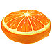 Подушка декоративная д33х11см "Фотопечать" "Апельсин" под плюш, 100% полиэстер (наполнитель синтепон) (Китай), фото 2