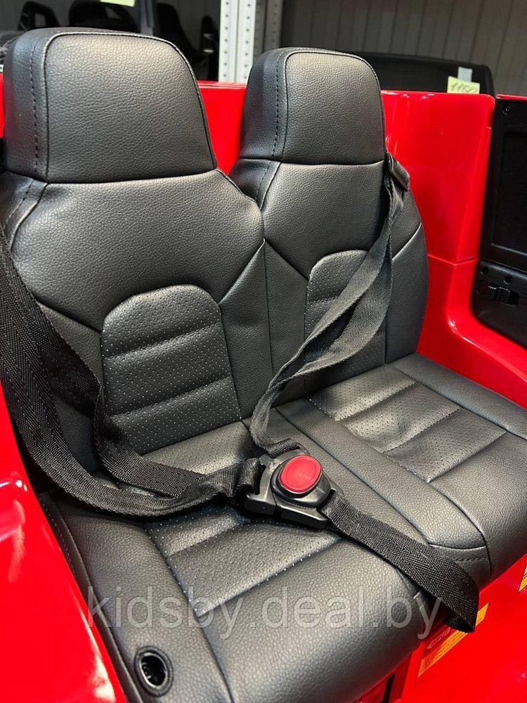 Детский электромобиль RiverToys Toyota Land Cruiser 200 JJ2022 (красный глянец) - фото 4 - id-p202997087