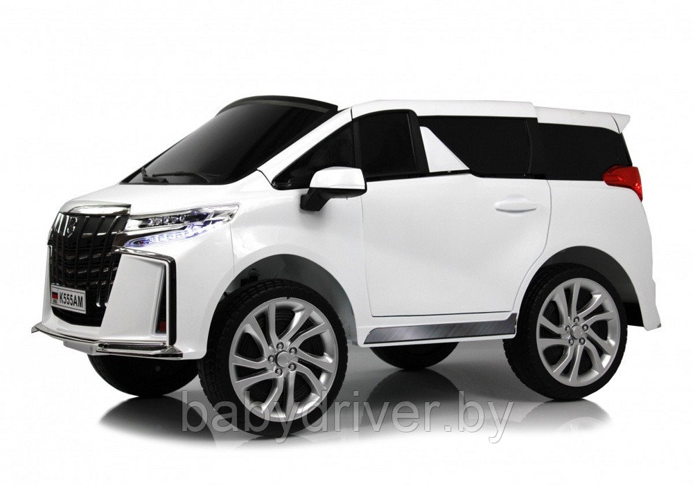 Детский электромобиль RiverToys K555AM (белый) Toyota