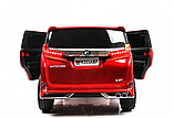 Детский электромобиль RiverToys K555AM (красный глянец) Toyota, фото 3