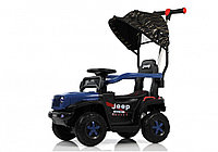 Детский электромобиль RiverToys G003GG (синий) Jeep