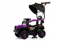 Детский электромобиль RiverToys G003GG (фиолетовый) Jeep