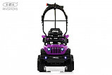 Детский электромобиль RiverToys G003GG (фиолетовый) Jeep, фото 3