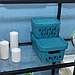 Контейнер-ящик хозяйственный для хранения пластмассовый "Deluxe" 1,9л, 19х13х11см, бежевый, Econova (Россия), фото 2
