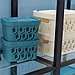 Контейнер-ящик хозяйственный для хранения пластмассовый "Deluxe" 1,9л, 19х13х11см, бежевый, Econova (Россия), фото 3
