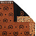 "Missoni-3027" Полотенце махровое 100х150см, плотность 375гр/м2, 100% хлопок, оранжевый, Bolangde (Китай), фото 3