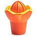 Соковыжималка для цитрусовых пластмассовая 0,65л, д15см, h15см, оранжевый (Россия), фото 2