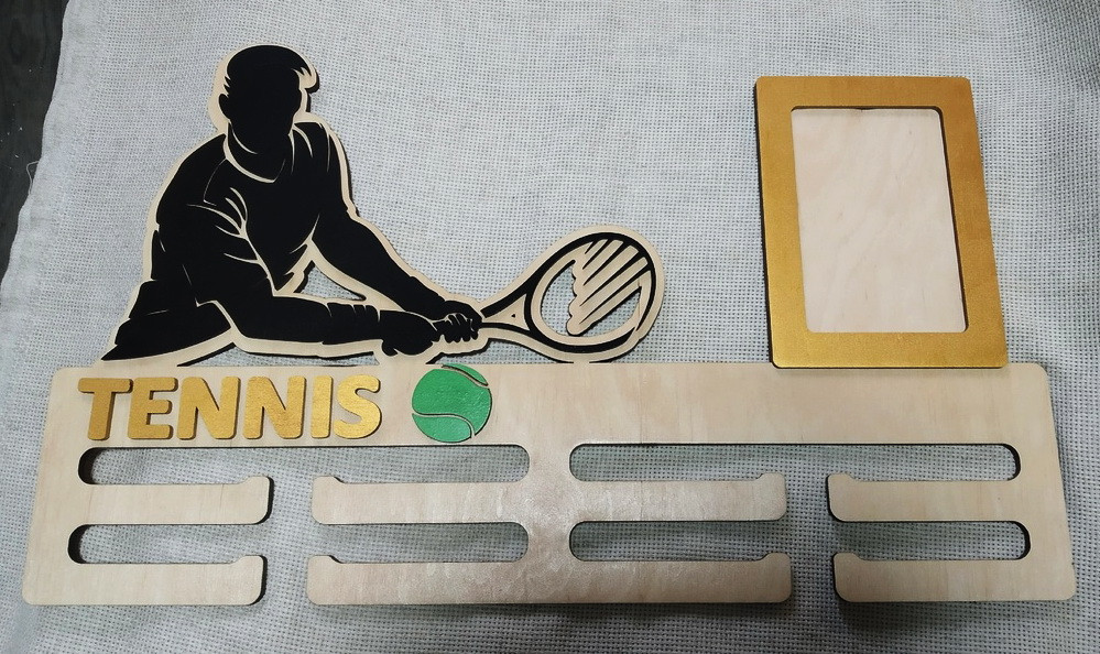 Медальница "Большой теннис" - фото 2 - id-p223665147