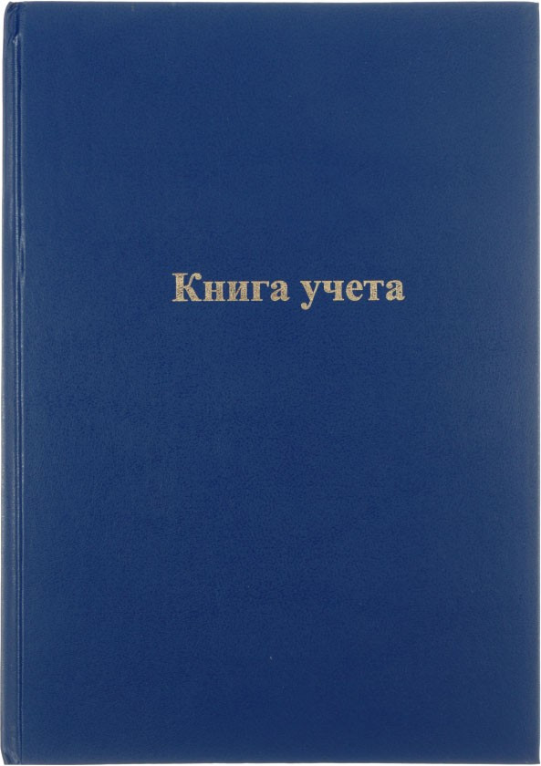 Книга учета inФормат 210*297 мм, 96 л., линия, синяя - фото 3 - id-p223663975