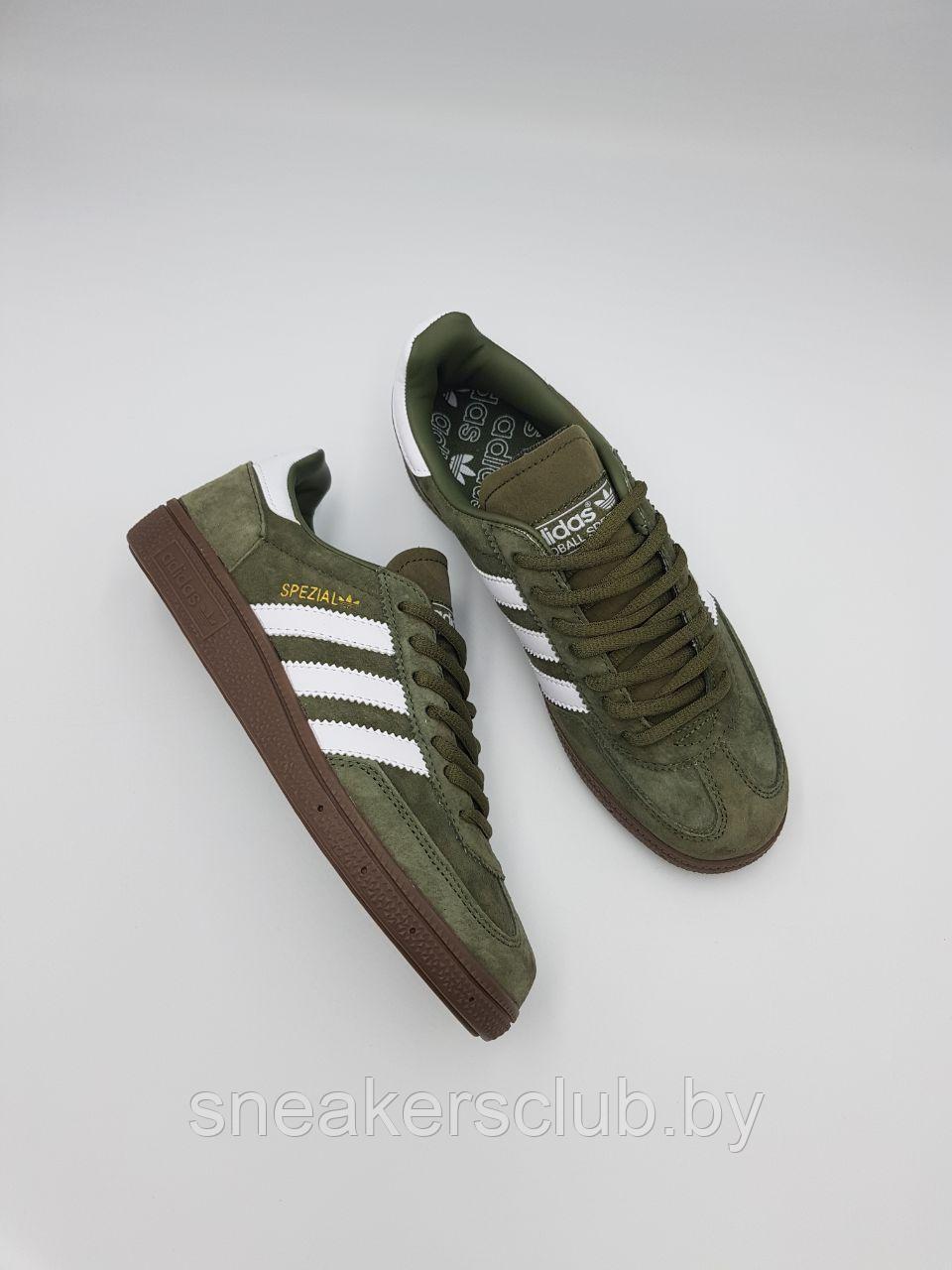 Кеды женские Adidas Handball Spezial/ подростковые / повседневные/весенние/летние - фото 2 - id-p223667682