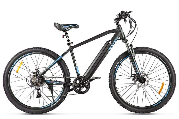 Электровелосипед Eltreco XT 600 Pro 2024 Черно-синий - фото 1 - id-p223669065