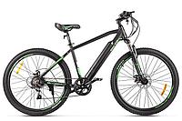 Электровелосипед Eltreco XT 600 Pro 2024 Черно-зелёный