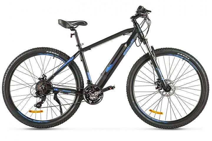Велогибрид Eltreco Ultra MAX Чёрно-синий - фото 1 - id-p223669077